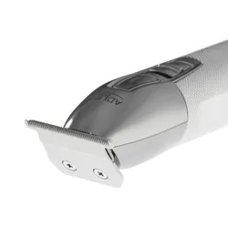 Profesjonalny bezprzewodowy trymer do zarostu Adler AD 2836s ładowanie przez USB - srebrny