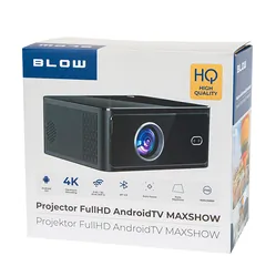 Projektor multimedialny FullHD AndroidTV BLOW MaxSHOW