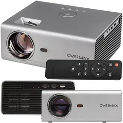 Projektor multimedialny LED rzutnik OVERMAX MULTIPIC 3.5 WiFi 150" USB VGA HDMI   pilot