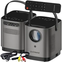Projektor multimedialny LED rzutnik OVERMAX MULTIPIC 3.6 WiFi Bluetooth 150"   pilot