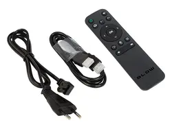 Projektor przenośny BLOW AndroidTV FullHD MaxView biały