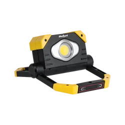 Przenośny reflektor lampa LED 2xCOB naświetlacz Rebel 6500K Power bank