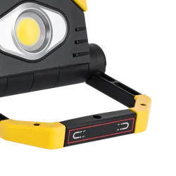 Przenośny reflektor lampa LED 2xCOB naświetlacz Rebel 6500K Power bank