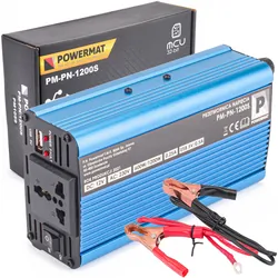 Przetwornica napięcia 12V 1200W Powermat PM-PN-1200S