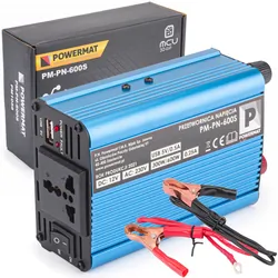 Przetwornica napięcia 12V 600W Powermat PM-PN-600S