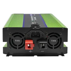 Przetwornica napięcia 3w1 UPS ładowarka akumulatorów Qoltec Monolith LCD 12V/230V 1000W/2000W Czysty Sinus