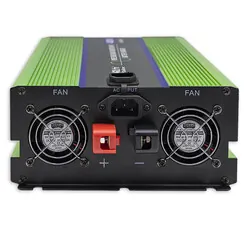 Przetwornica napięcia 3w1 UPS ładowarka akumulatorów Qoltec Monolith LCD 12V/230V 2500W/5000W Czysty Sinus