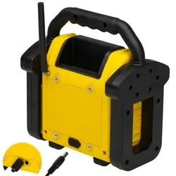 Radio budowlane FM przenośne Adler AD 1911 Bluetooth AUX