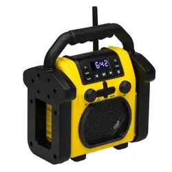 Radio budowlane FM przenośne Adler AD 1911 Bluetooth AUX