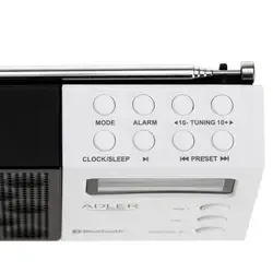 Radio cyfrowe PLL AM/FM Adler AD 1908 Bluetooth USB SD