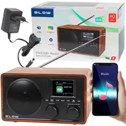 Radio kuchenne FM/DAB  przenośne BLOW RK5 Bluetooth