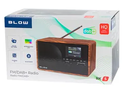 Radio kuchenne FM/DAB  przenośne BLOW RK5 Bluetooth