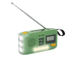 Radio przenośne analogowe AM/FM BLOW RA13 solarne na korbkę
