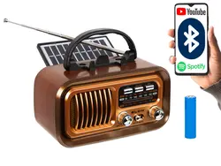 Radio przenośne analogowe AM/FM BT BLOW RA16 solarne