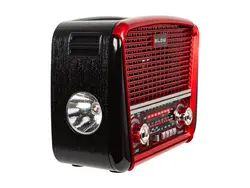 Radio przenośne analogowe AM/FM BT BLOW RA17 solarne czerwone