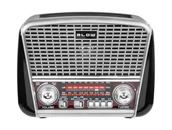 Radio przenośne analogowe AM/FM BT BLOW RA17 solarne srebrne
