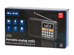Radio przenośne analogowe AM/FM BT BLOW RA18 mini