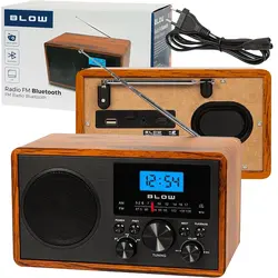 Radio przenośne BLOW RA9 V.2 analogowe AM/FM Bluetooth USB AUX SD