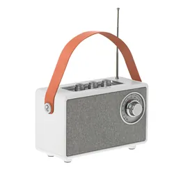 Radio przenośne głośnik Bluetooth Camry CR 1902 USB-C - kolor biały