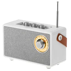 Radio przenośne głośnik Bluetooth Camry CR 1902 USB-C - kolor biały