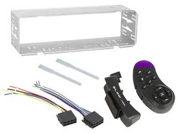 Radio samochodowe BLOW AVH-8970 z uchwytem na telefon Bluetooth 2xUSB SD aplikacja + pilot na kierownicę