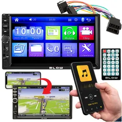 Radio samochodowe BLOW  AVH-9810 2DIN 7" Bluetooth FM SD USB AUX pilot
