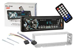 Radio samochodowe BLOW X-PRO 1 Bluetooth 2xUSB SD AUX aplikacja   pilot