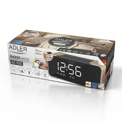 Radiobudzik bezprzewodowy Bluetooth Adler AD 1190 Copper