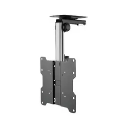 Regulowany do sufitu skosu uchwyt telewizora TV LCD LED PLAZMA 17-37 cali 20kg VESA solidny wieszak Cabletech