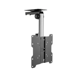 Regulowany do sufitu skosu uchwyt telewizora TV LCD LED PLAZMA 17-37 cali 20kg VESA solidny wieszak Cabletech