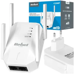 Repeater - wzmacniacz sieci bezprzewodowej 2.4 5 GHz Rebel