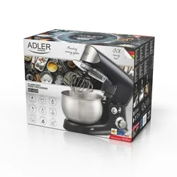 Robot planetarny Adler AD 4226b 1200W 3L 3 mieszadła - czarny