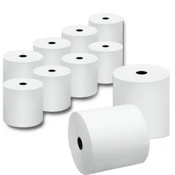 Rolka termiczna 80 x 80 Qoltec 55g/m2 BPA free 10szt.