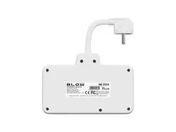 Rozgałęźnik PS-310 3-Gniazda 0.1m biały 3x1mm przedłużacz
