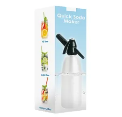 Saturator syfon do wody QUICK SODA SA-01B biały 1L