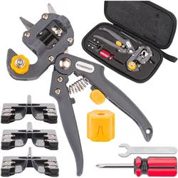 Sekator szczepienia roślin krzewów drzew Powermat PM-SDO-310BT 3 matryce   etui