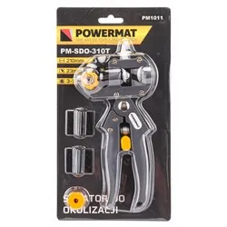 Sekator szczepienia roślin krzewów drzew Powermat PM-SDO-310T 3 matryce