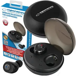 Słuchawki bezprzewodowe Bluetooth Esperanza CETUS douszne TWS