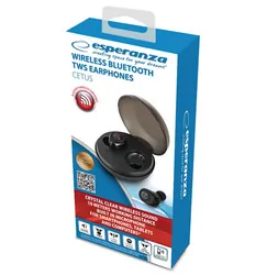Słuchawki bezprzewodowe Bluetooth Esperanza CETUS douszne TWS