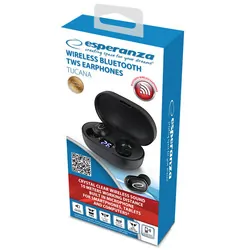 Słuchawki bezprzewodowe Bluetooth Esperanza TUCANA douszne TWS