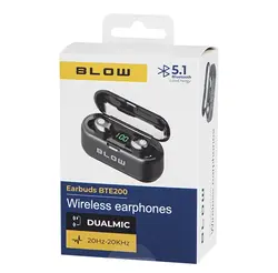 Słuchawki bezprzewodowe douszne BLOW BTE200 BLACK