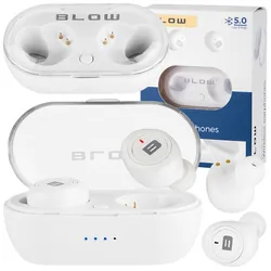 Słuchawki BLOW Earbuds BTE100 Bluetooth PowerBank białe