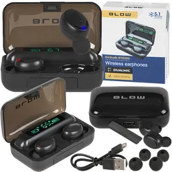 Słuchawki BLOW Earbuds BTE500 Bluetooth PowerBank czarne