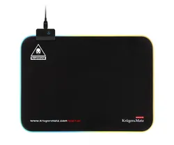 Słuchawki gamingowe nagłowne z mikrofonem REBELTEC THOR 7.1 USB   podświetlana podkładka Kruger