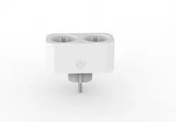 Smart adapter gniazdo 230V WiFi białe podwójne Art