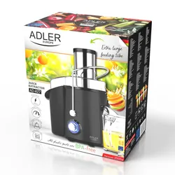 Sokowirówka 1000 W Adler AD 4127 dzbanek na sok - czarna