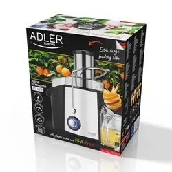 Sokowirówka 1000 W Adler AD 4128 dzbanek na sok - czarno-biała