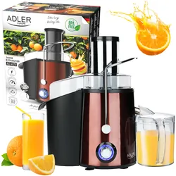 Sokowirówka 1000 W Adler AD 4129 dzbanek na sok - miedziana