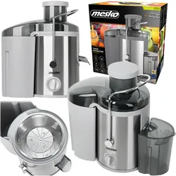 Sokowirówka 600 W Mesko MS 4126 pojemnik na sok - szara