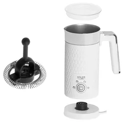 Spieniacz do mleka Adler AD 4494  - 4w1 spienianie podgrzewanie latte cappucino